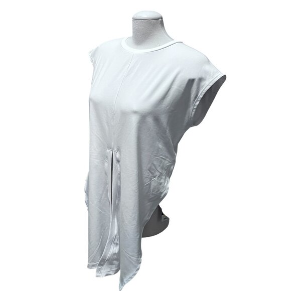 HALARA White Ruched Top - Picture 2 of 10